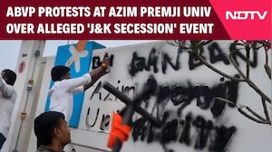 ABVP Alleges Azim Premji University Promoting J&K 'Secession', Stages Protest