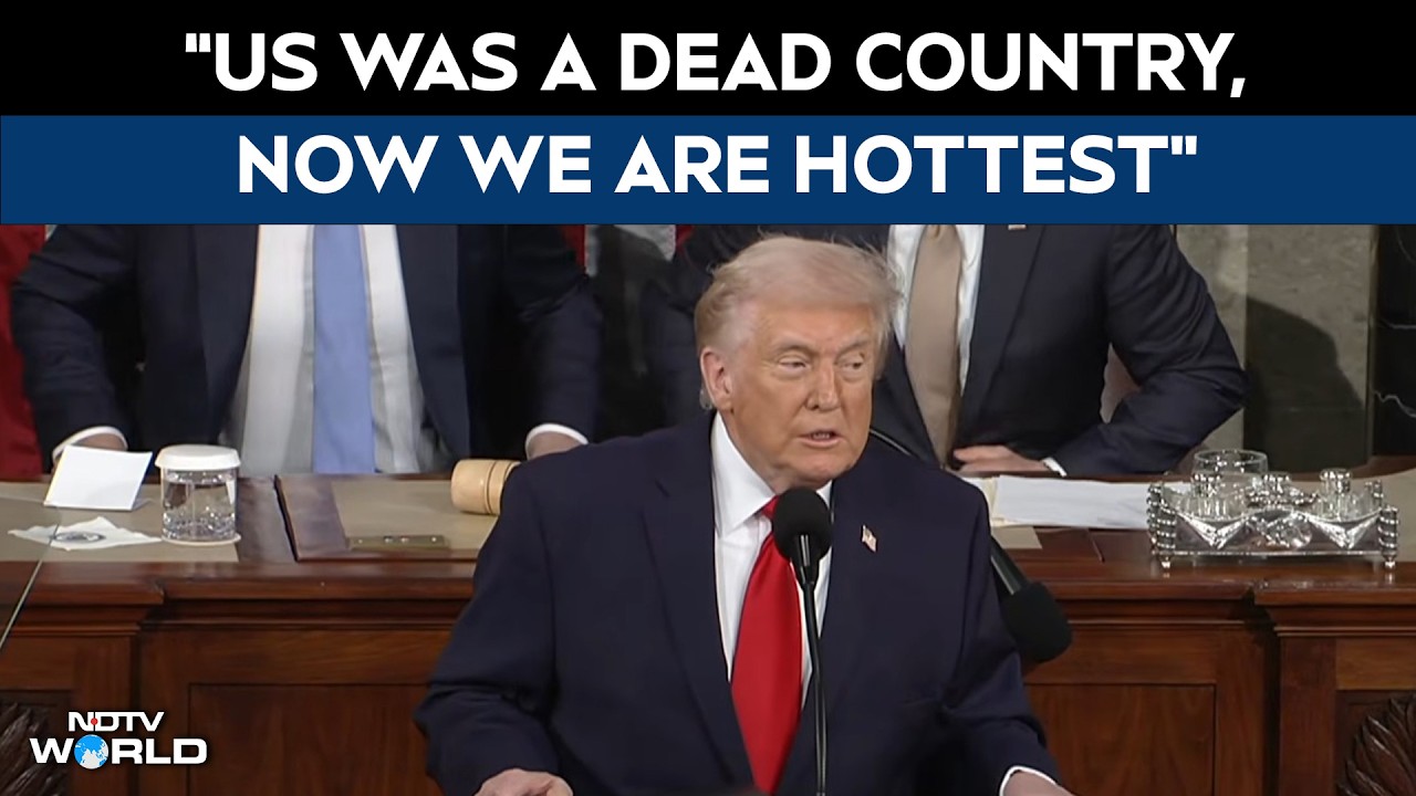 'US Was A Dead Country, Now We Are Hottest': Trump's State Of Union Speech