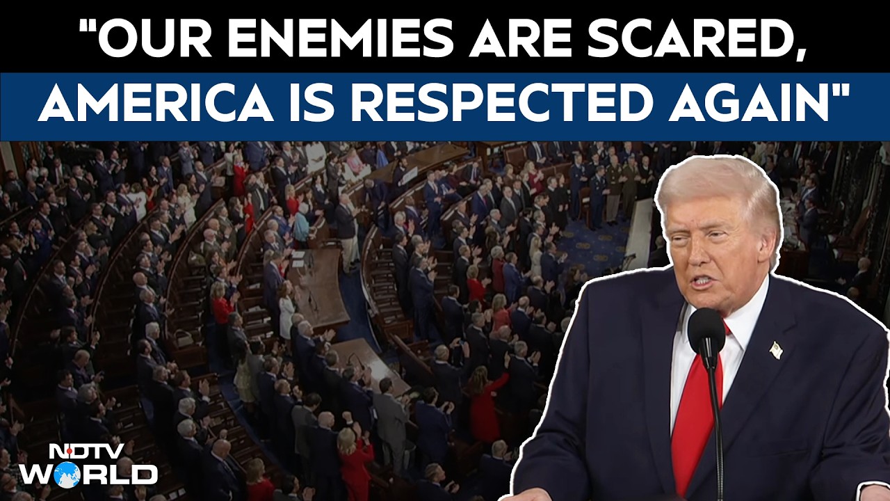 "Our Enemies Are Scared, America Is Respected Again": Donald Trump