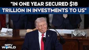 President Trump Boasts Off His Economic Achievements In Speech To The Congress