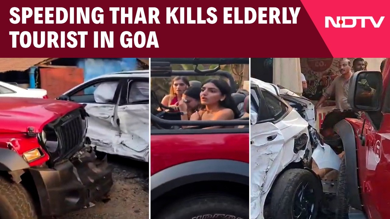 Goa Accident | Elderly Tourist's Goa Tour Ends In Deadly Collision With Speeding Thar
