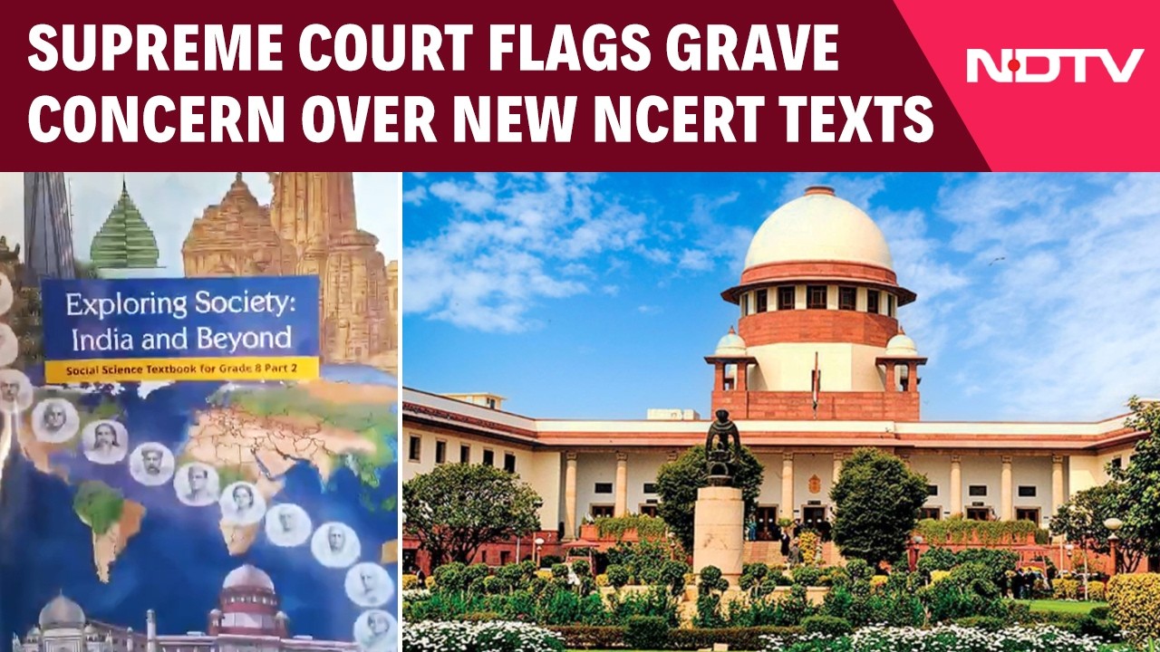 Top Court Raises "Grave Concern" On NCERT's 'Judicial Corruption' Chapter