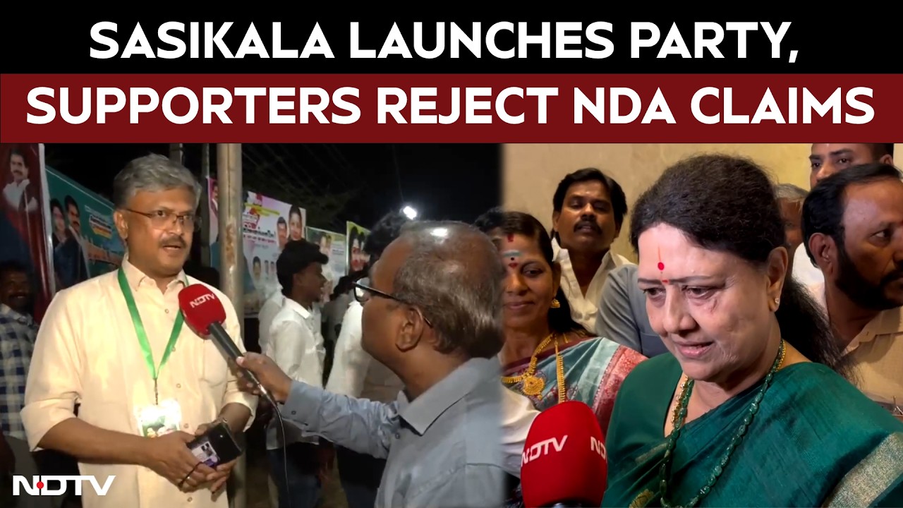 &ldquo;Sasikala Has Massive Support&rdquo; | Backer Dismisses NDA Rumours, Targets &lsquo;Betrayers'