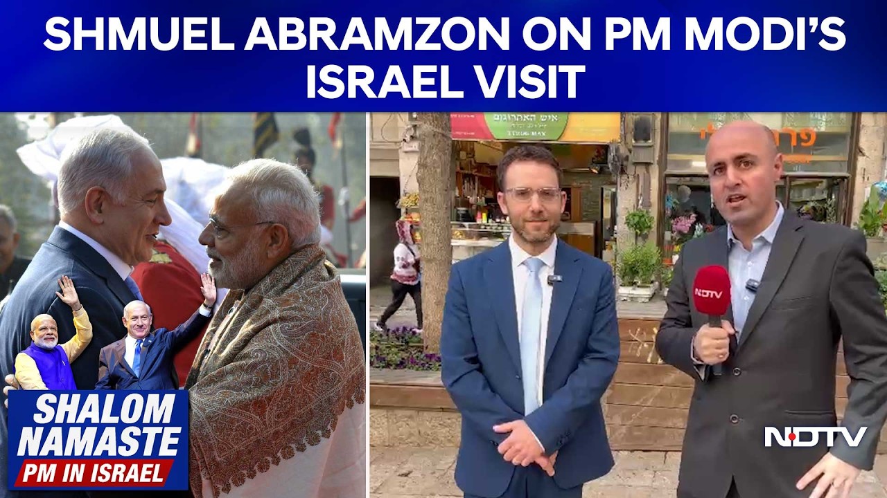 PM Modi In Israel | Shmuel Abramzon on PM Narendra Modi Visit & India-Israel Partnership