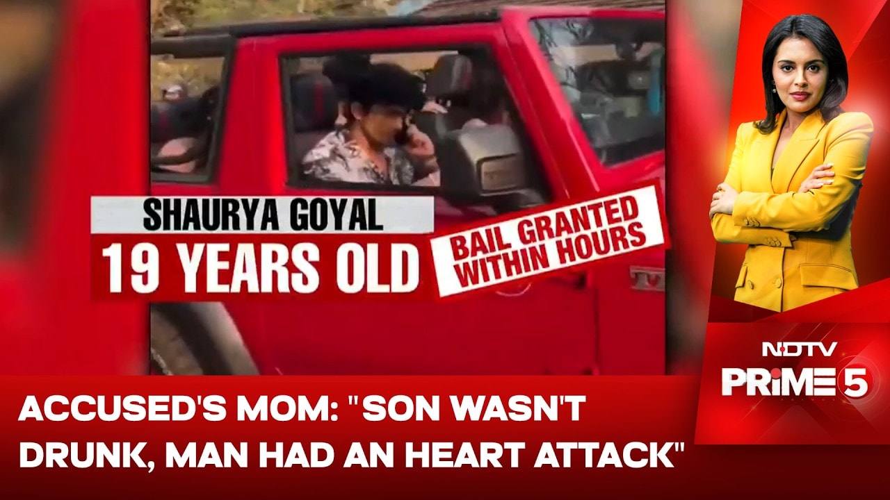 Goa Thar Crash Accused's Mom: "Son Wasn't Drunk, Man Who Died Had Heart Attack"