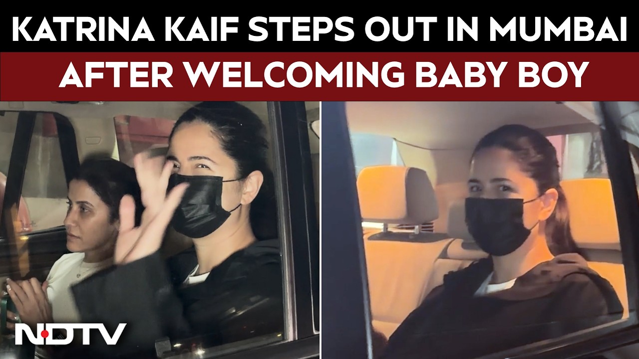 Bollywood Actor Katrina Kaif Makes First Public Appearance After Welcoming Son Vihaan
