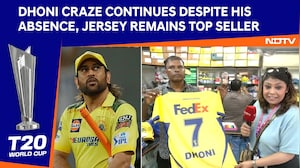 Dhoni Craze Continues In Chennai Despite His Absence, Jersey Remains Top Seller