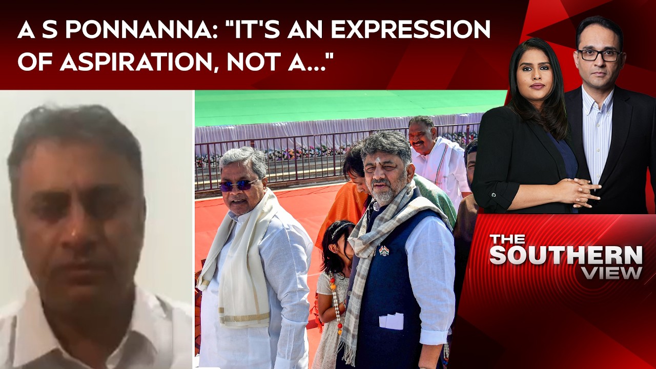 Karnataka News | A S Ponnanna: "It's An Expression Of Aspiration, Not A Demand For Political Change"