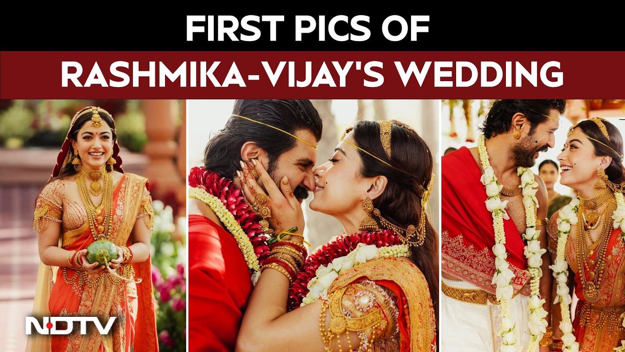 Rashmika Vijay Wedding Pictures | Rashmika & Vijay Are Now Married. First Pics Out