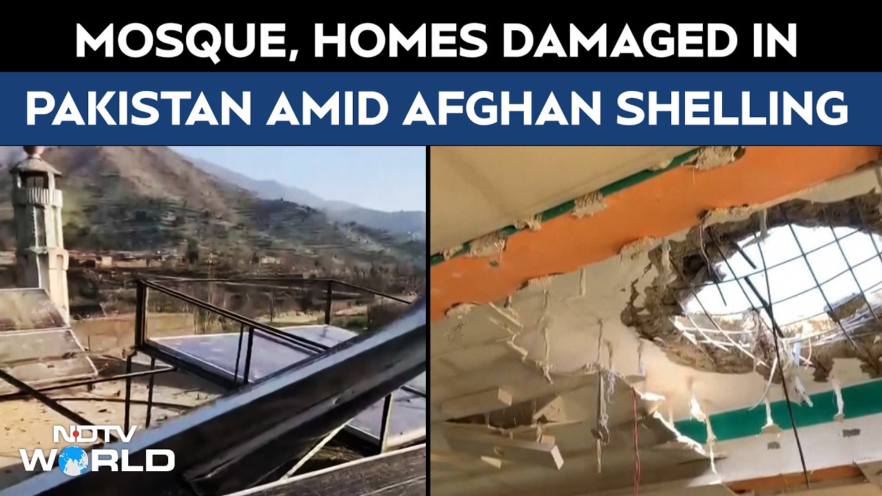 Pakistan And Afghanistan At War | Mosque, Homes Damaged In Pakistan As Afghan Shelling Escalates