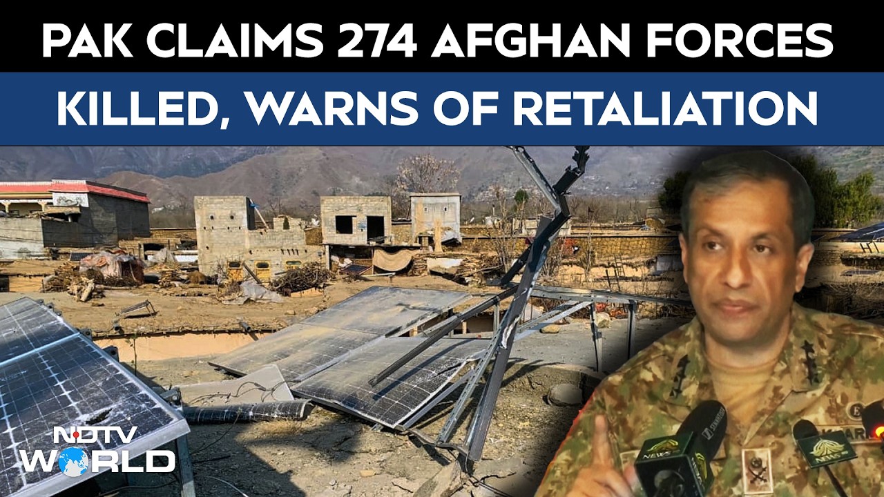 Afghanistan News | Pak Claims 274 Afghan Forces Killed, Warns Of Further Retaliation Amid Escalation