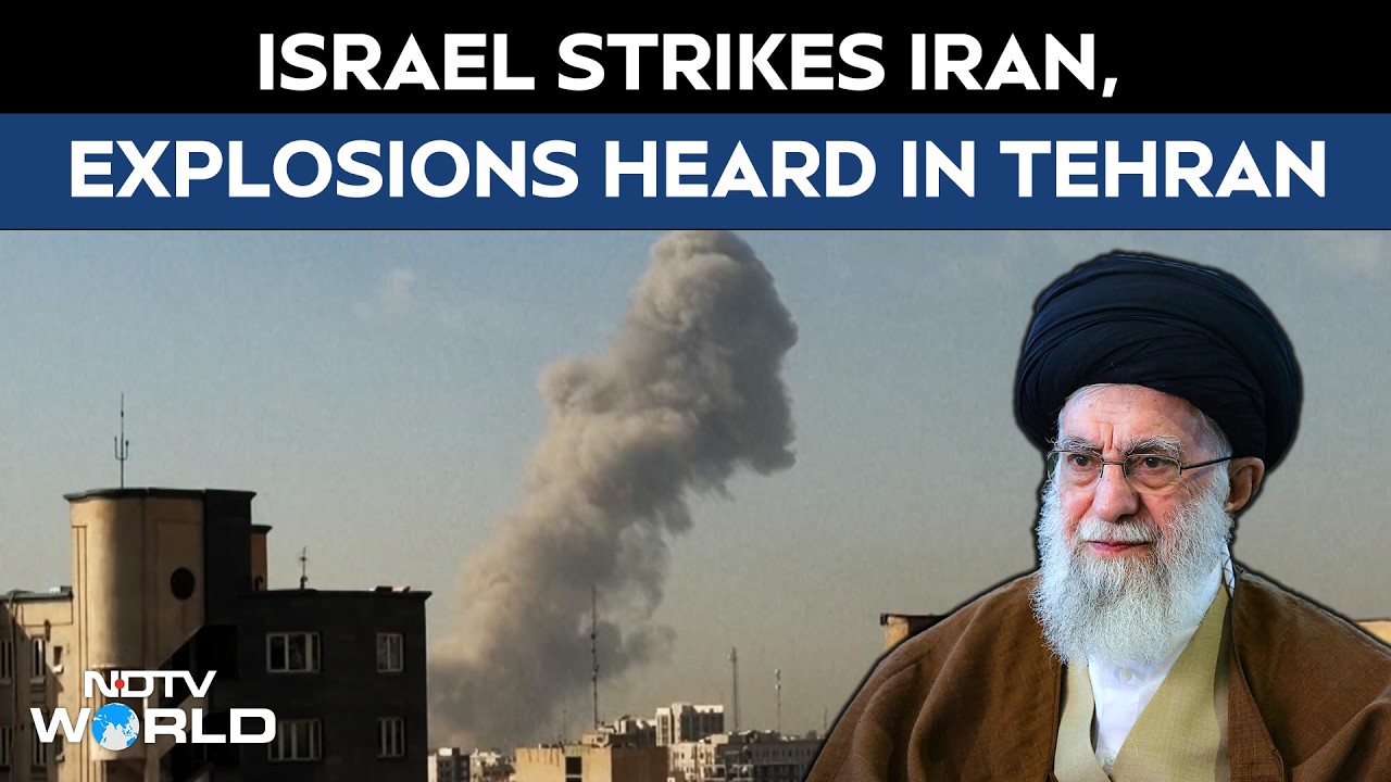 Israel Strikes Iran | Israel Strikes Iran After Weeks Of Warning, Explosions Heard In Tehran