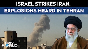 Israel Strikes Iran | Israel Strikes Iran After Weeks Of Warning, Explosions Heard In Tehran