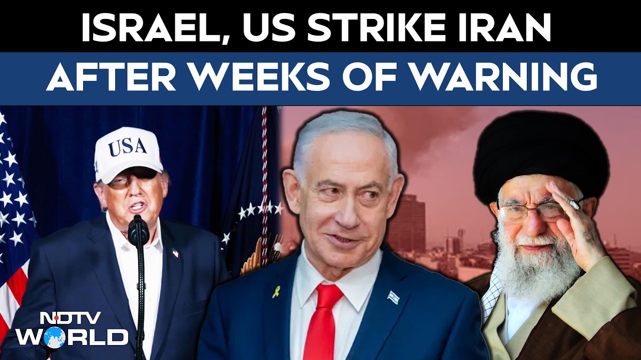 Israel, US Strike Iran After Weeks Of Warning, Explosions Heard In Tehran