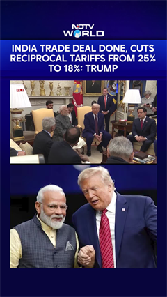 Video: Trump Tariff On India | Trump Announces Tariff Cuts For India, PM Modi Responds