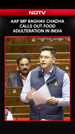 Raghav Chadha Exposes Food Adulteration: Urea in Milk, Detergent in Ice Cream
