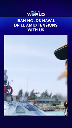 Iran Holds Naval Drill Amid Tensions With US