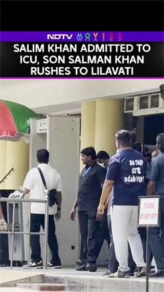 Video: Salim Khan Admitted To ICU, Son Salman Khan Rushes To Lilavati Hospital