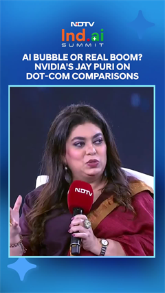 NDTV Ind.AI Summit | AI Bubble or Real Boom? NVIDIA's Jay Puri On Dot-Com Comparisons