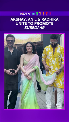 Akshay Kumar, Anil Kapoor & Radhika Madan Promote 'Subedaar' On 'Wheel Of Fortune'