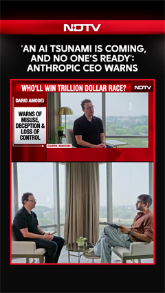 Video: Dario Amodei Podcast | 'An AI Tsunami Is Coming & No One’s Ready': Anthropic CEO Warns