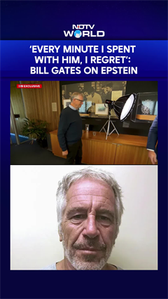 Video: Bill Gates On Time Spent With Jeffrey Epstein: 'I Regret, I Apologise'