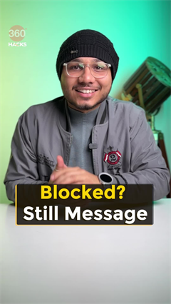 How to Talk to Someone After They Block You ?