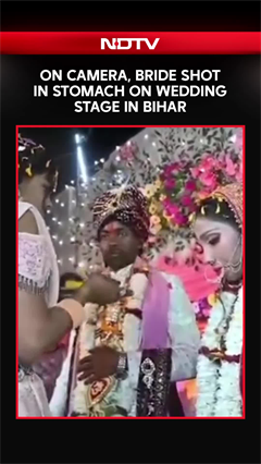 Bihar News | On Camera, Bride Shot In Stomach On Wedding Stage In Bihar