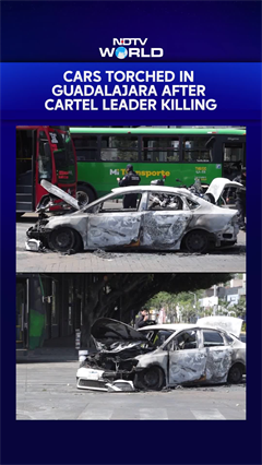 Mexico News | Cars Torched In Guadalajara Violence After Killing Of Mexican Cartel Leader