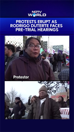 Protests Erupt as Rodrigo Duterte Faces Pre-Trial Hearings