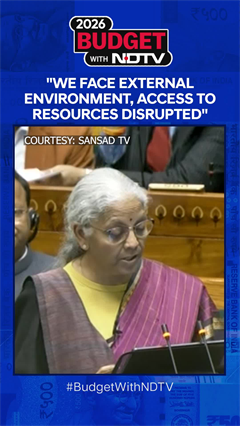 Nirmala Sitharaman: Today We Face External Environment, Access To Resources Disrupted