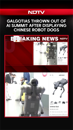 Galgotias AI Summit | Galgotias Thrown Out Of AI Summit After Displaying Chinese Robot Dogs