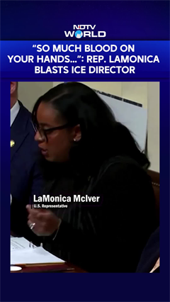 "So Much Blood On Your Hands": Rep. LaMonica McIver Blasts ICE Director
