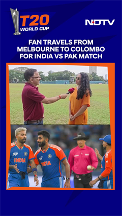 Ind Vs Pak T20 | Fan Travels From Melbourne To Colombo For India Vs Pakistan Match