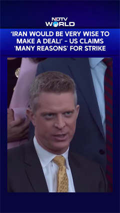 US Iran Tensions | 'Iran Would Be Very Wise To Make A Deal!'- US Claims 'Many Reasons' For Strike