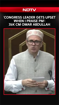 J&K CM Omar Abdullah: 'Congress Leader Gets Upset When I Praise PM'