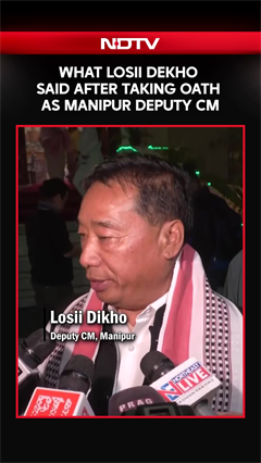 Manipur News | What Losii Dekho Said After Taking Oath As Manipur Deputy CM