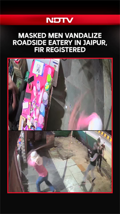 Masked Men Vandalize Roadside Eatery In Jaipur, FIR Registered