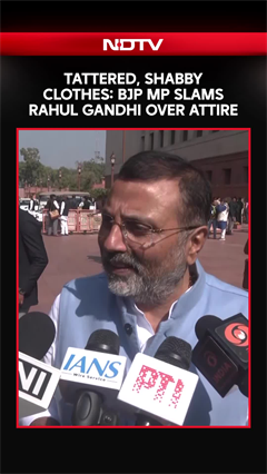 BJP MP Nishikant Dubey Targets Rahul Gandhi&rsquo;s Attire, Cites Congress Tradition