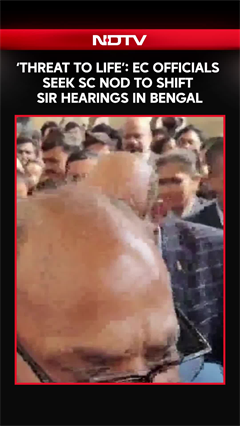 &lsquo;Threat To Life&rsquo;: EC Officials Seeks SC Nod To Shift SIR Hearings In Bengal