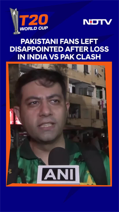 Ind Vs Pak T20 | Pakistani Fans Left Disappointed After Loss In India Vs Pak T20 Clash