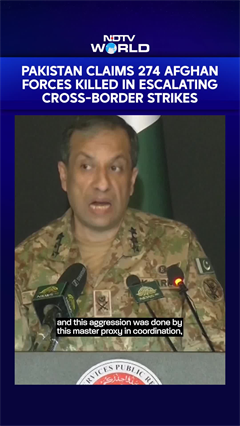 Video: Pakistan Claims 274 Afghan Forces Killed In Escalating Cross-Border Strikes