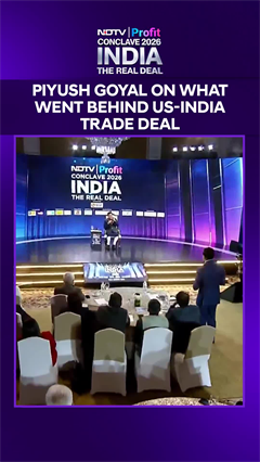 Piyush Goyal On What Went Behind US-India Trade Deal