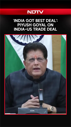 Video: Agriculture, Textiles & More: Piyush Goyal Explains Modi-Trump India-US Trade Deal