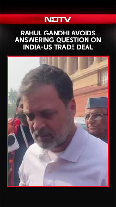 Rahul Gandhi Avoids Answering Question On India-US Trade Deal