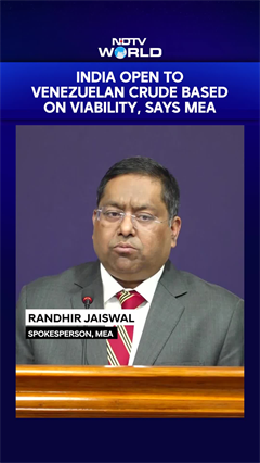 India Open To Venezuelan Crude Based On Viability, Says MEA Randhir Jaiswal