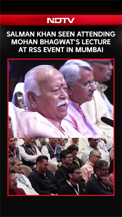 Salman Khan Seen At RSS Event