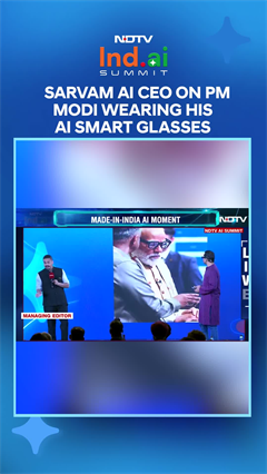 PM Modi News | Sarvam CEO On PM Modi Wearing His AI-Powered Smart Glasses