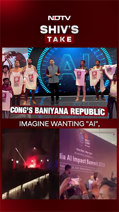 Congress's Shirtless Protest At India AI Summit Sparks Political Storm