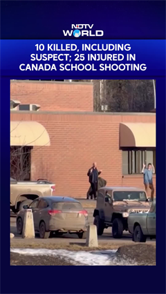 Video: Canada News | 10 Including Woman Suspect Killed In Canada School Shooting, 25 Injured